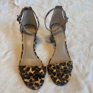 Ann Taylor Animal Print Heels
